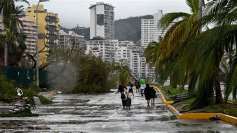 Hurricane Otis unleashes massive flooding in Acapulco, triggers landslides before dissipating